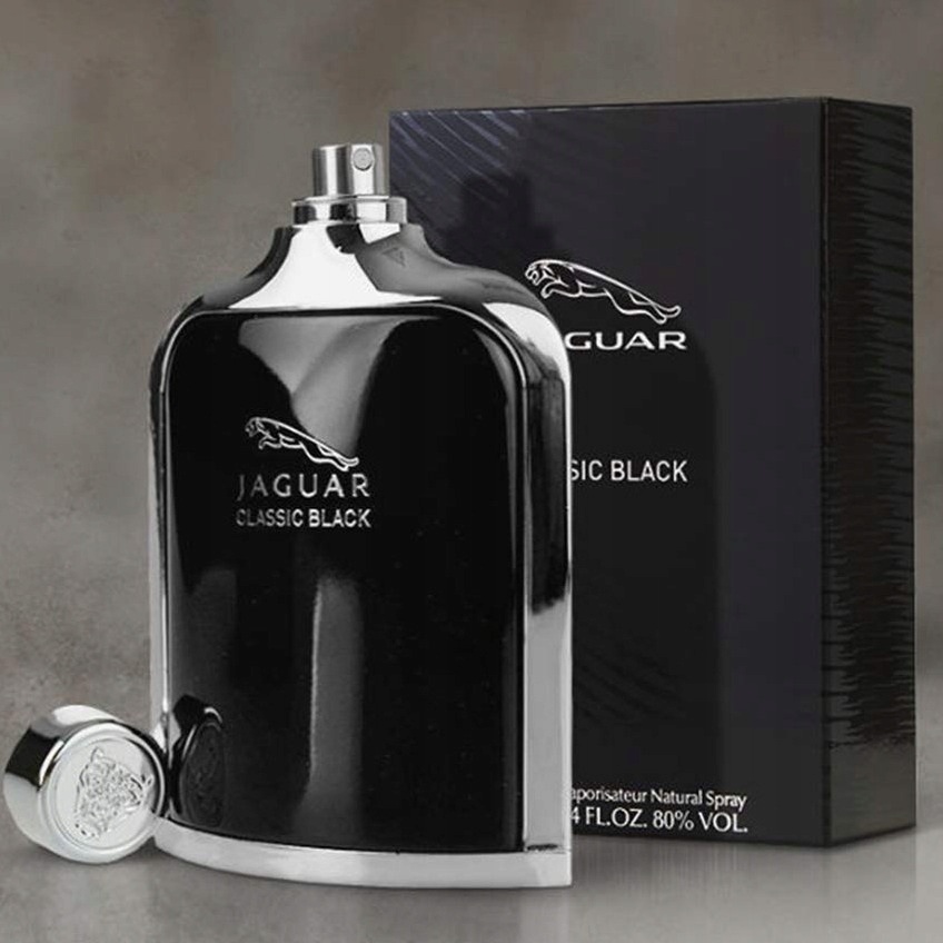 PERFUMY MĘSKIE JAGUAR CLASSIC BLACK 100ML ORYGINAŁ Marka Jaguar
