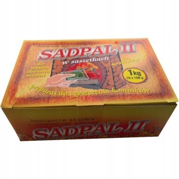 

Sadpal saszetki 10x100g+1KG dopalacz sadzy Polska