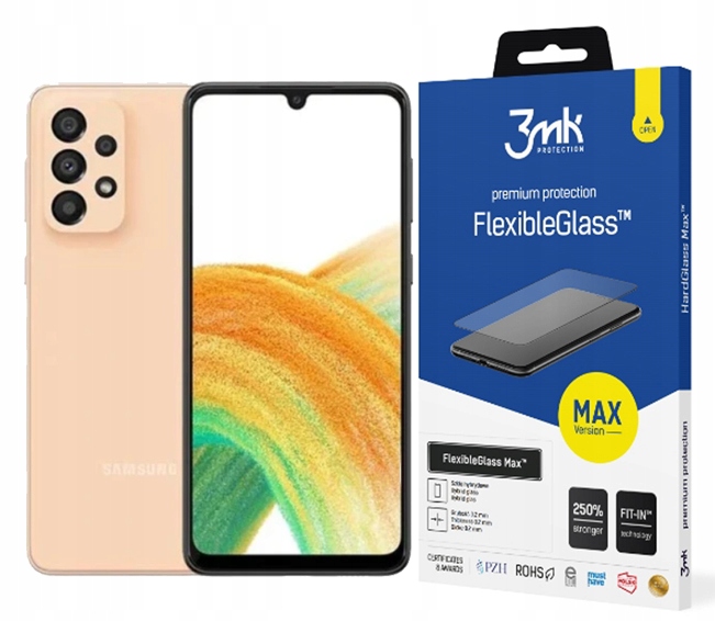 

3MK FlexibleGlass Max do Samsung Galaxy A33 5G