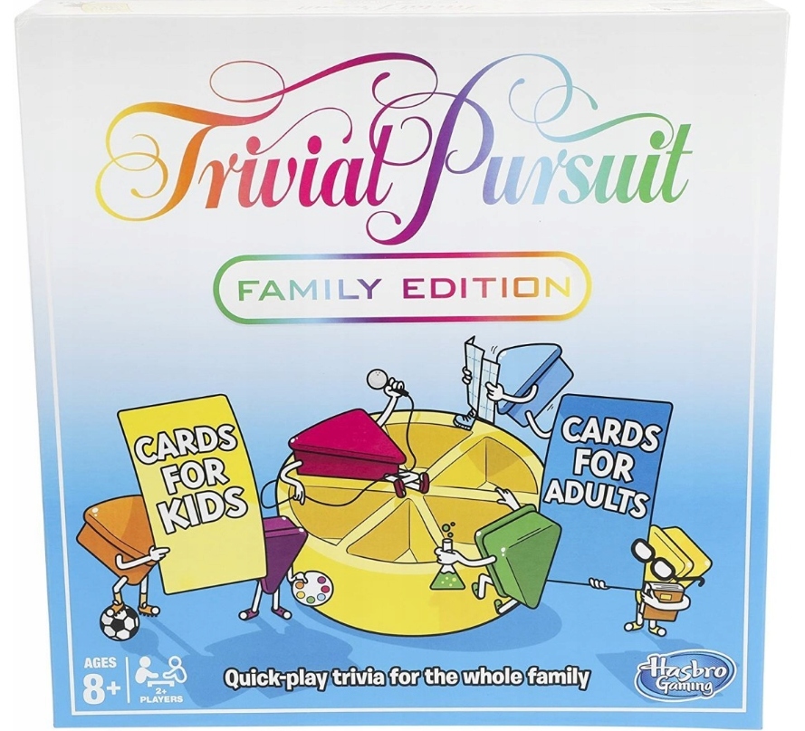 Hasbro Gra planszowa Trivial Pursuit edycja rodzinna E1921