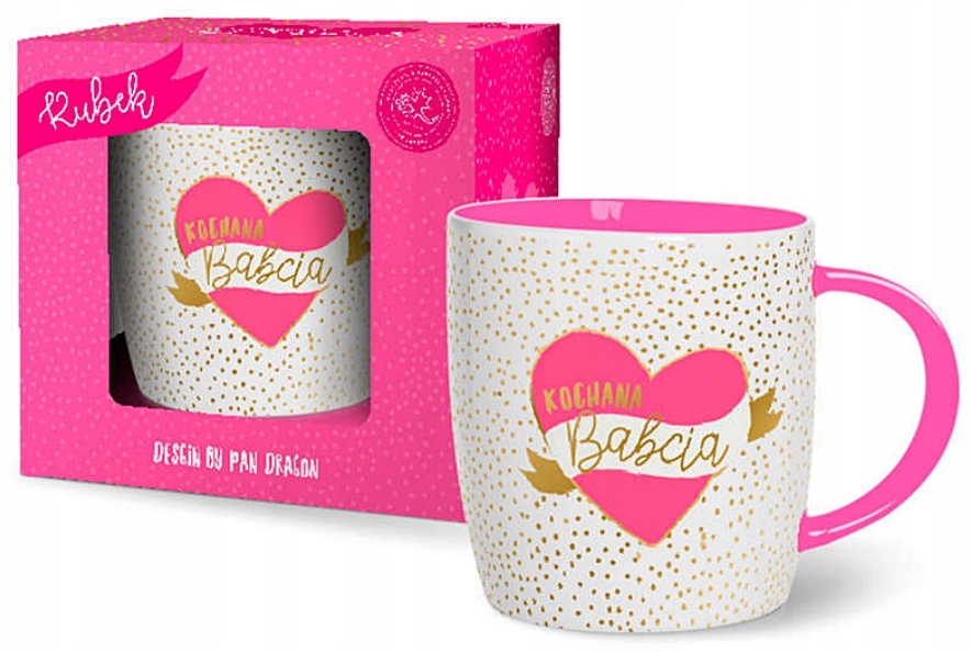 

Kubek Kochana Babcia, z okazji Dnia Babci