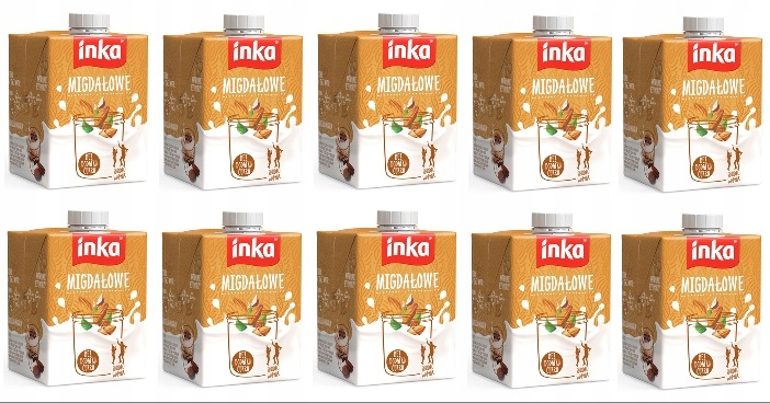 10x 500ml Inka napój migdałowy Zgrzewka