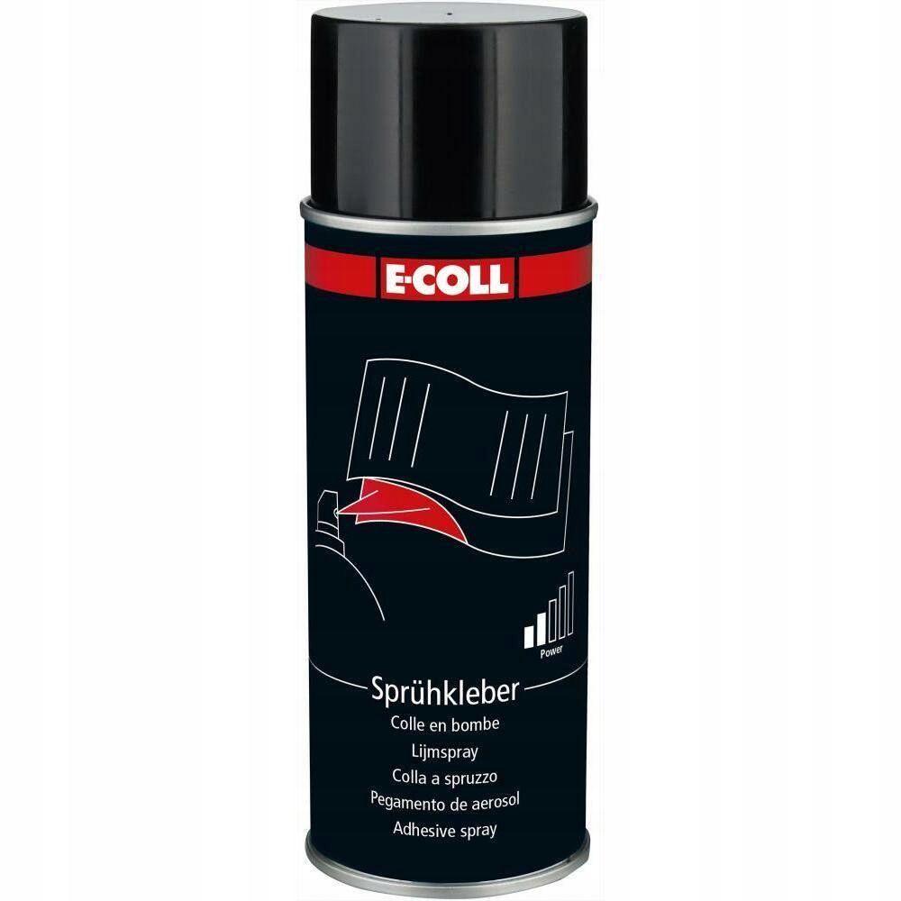Klej w sprayu szybkoschnący z wysoką siłą klejenia E-coll Ee puszka 400ml