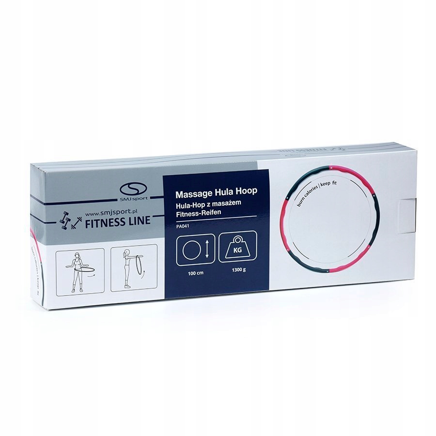 ODCHUDZAJĄCE HULA HOP CIĘŻKIE PIANKOWE 100 cm SMJ Marka SMJ Sport