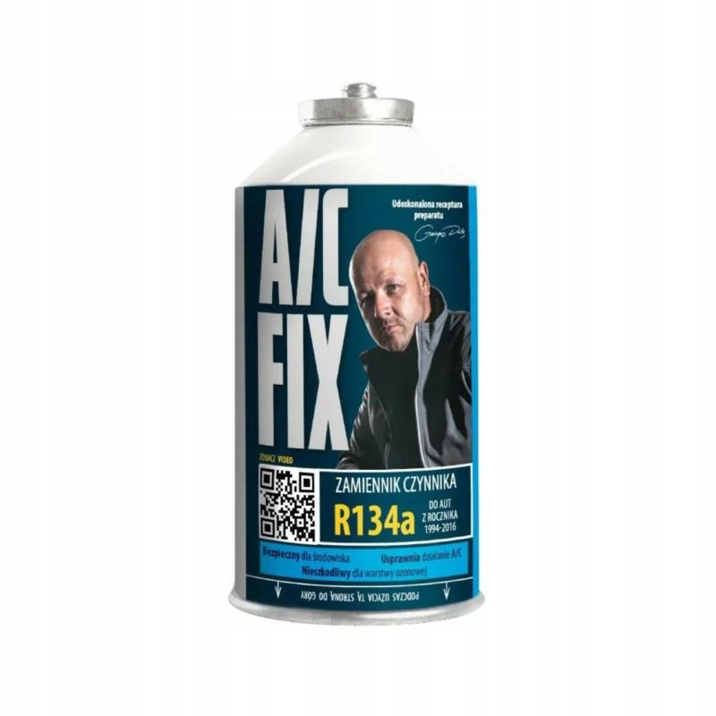 

Acfix GR134a gaz do klimatyzacji 1995-2016