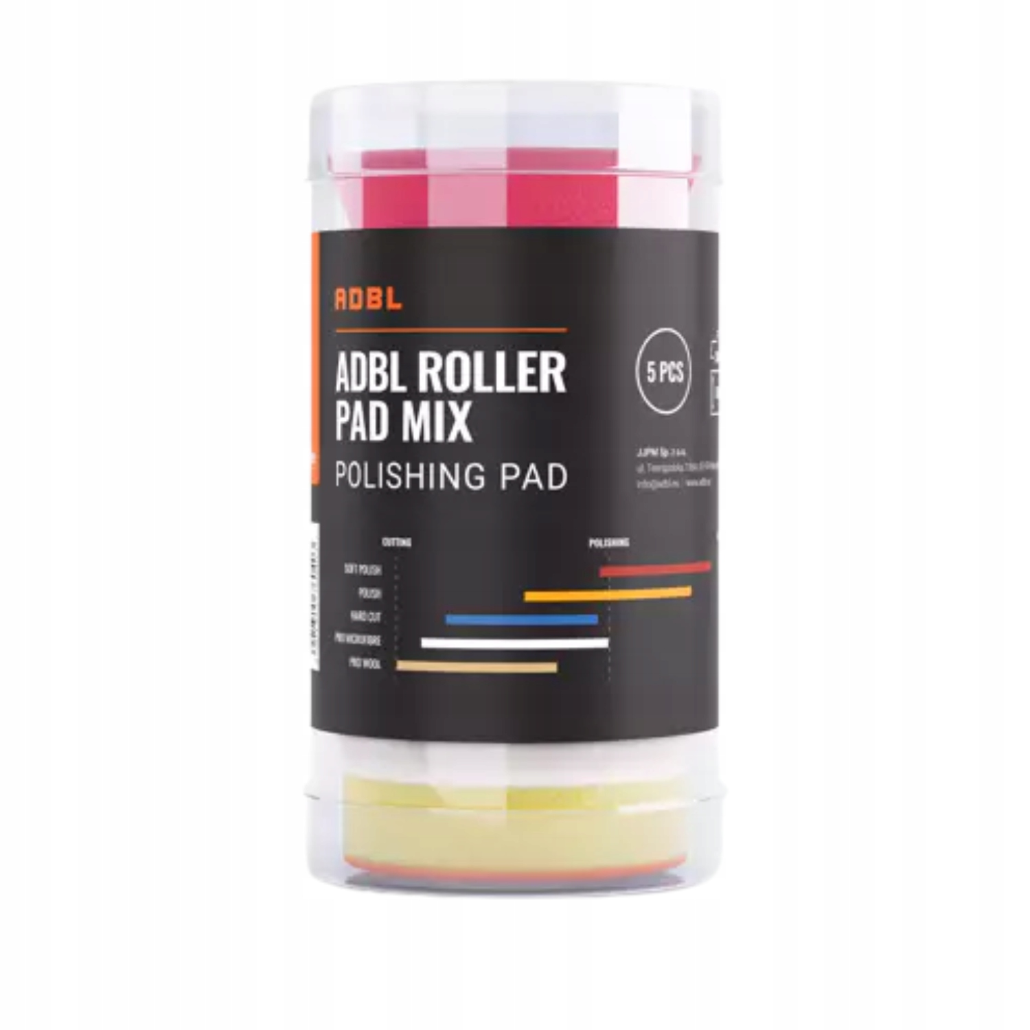 Adbl Roller Pad Mix DA30 5 szt