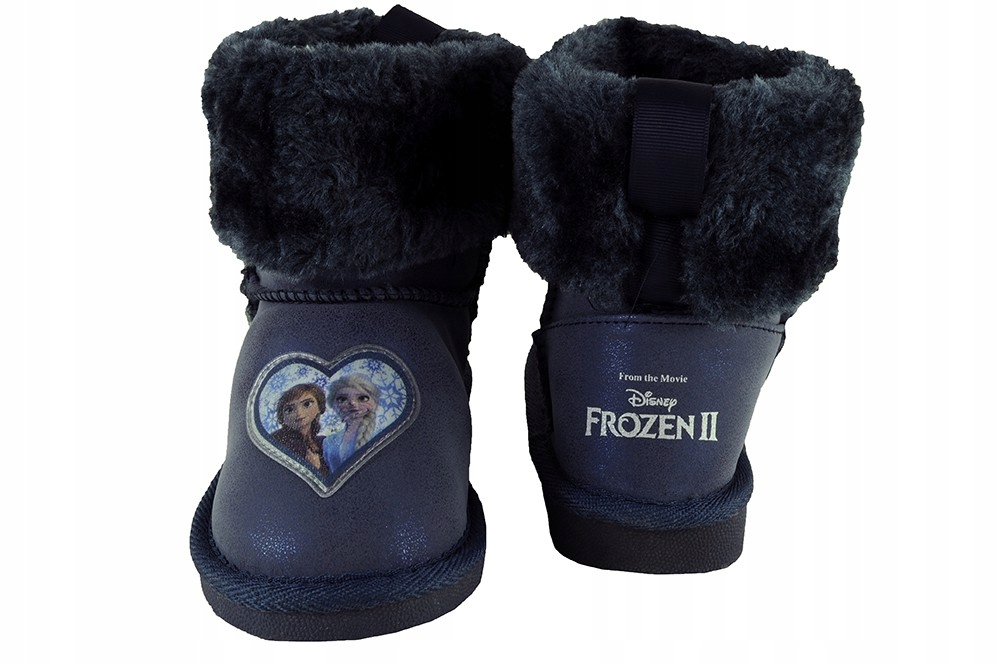 Botki Dziecięce KRAINA LODU II LICENCJA F r-29 Kolor niebieski