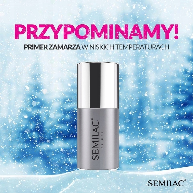 SEMILAC PRIMER BEZKWASOWY WITAMINOWY + WIT. E 7 ML Marka Semilac