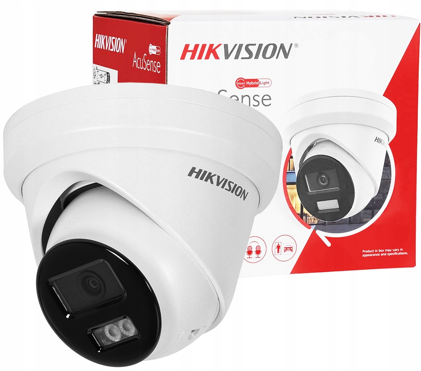 4MPx Ip Kamera Hikvision DS-2CD2343G2-LI2U Inteligentné hybridné svetlo PoE AcuSense