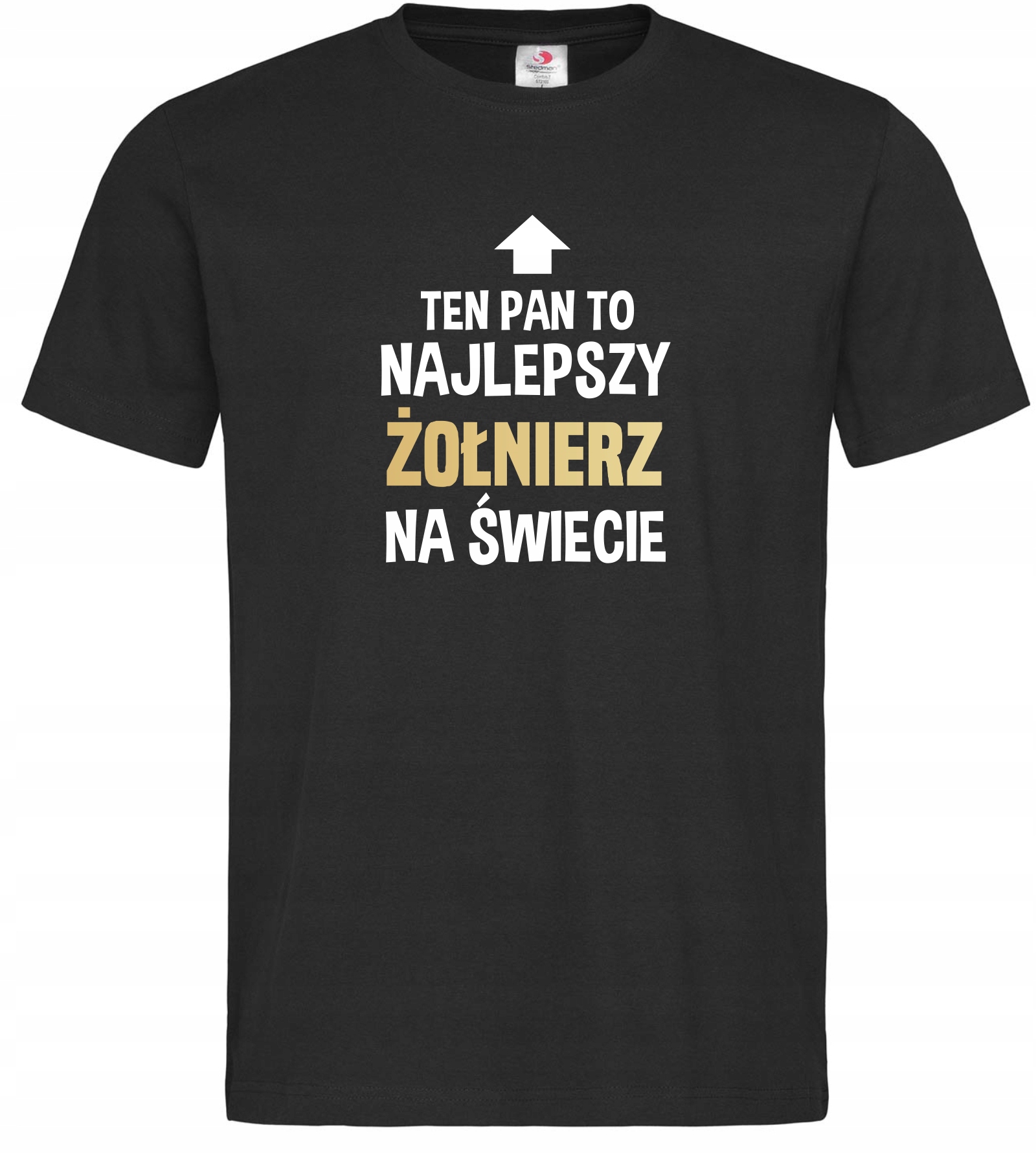 

koszulka Najlepszy Żołnierz z nadrukiem zabawna M