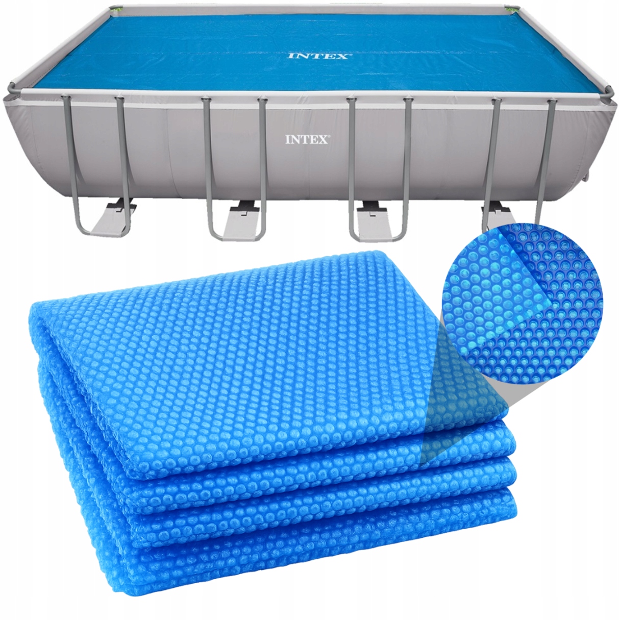 Plovoucí Ohřívač Vody Krycí Plachta Je Vhodný Pro Bazén Intex 26788