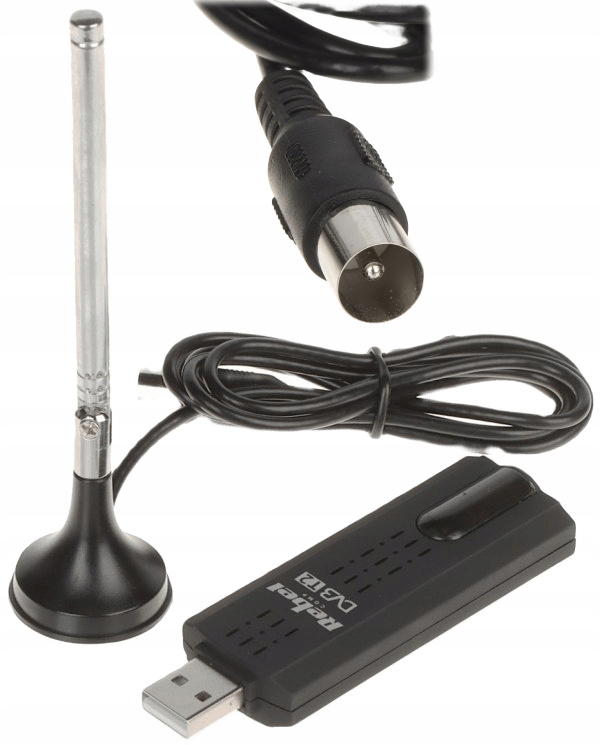TUNER CYFROWY USB DVB-T / DVB-T2 / DVB-C REBEL