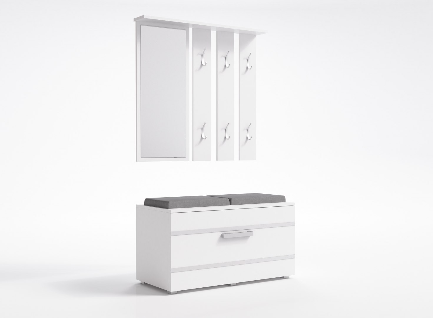 GARDEROBA OPAL II - BIEL