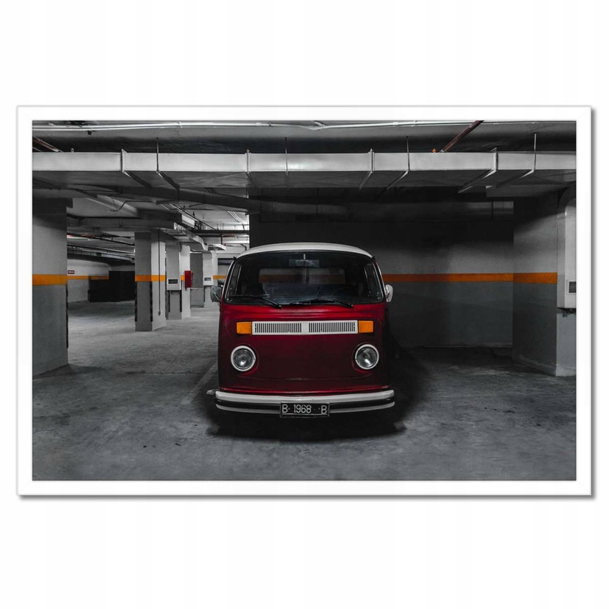 Plakáty v rámu 60x40 Vw Transporter 1968