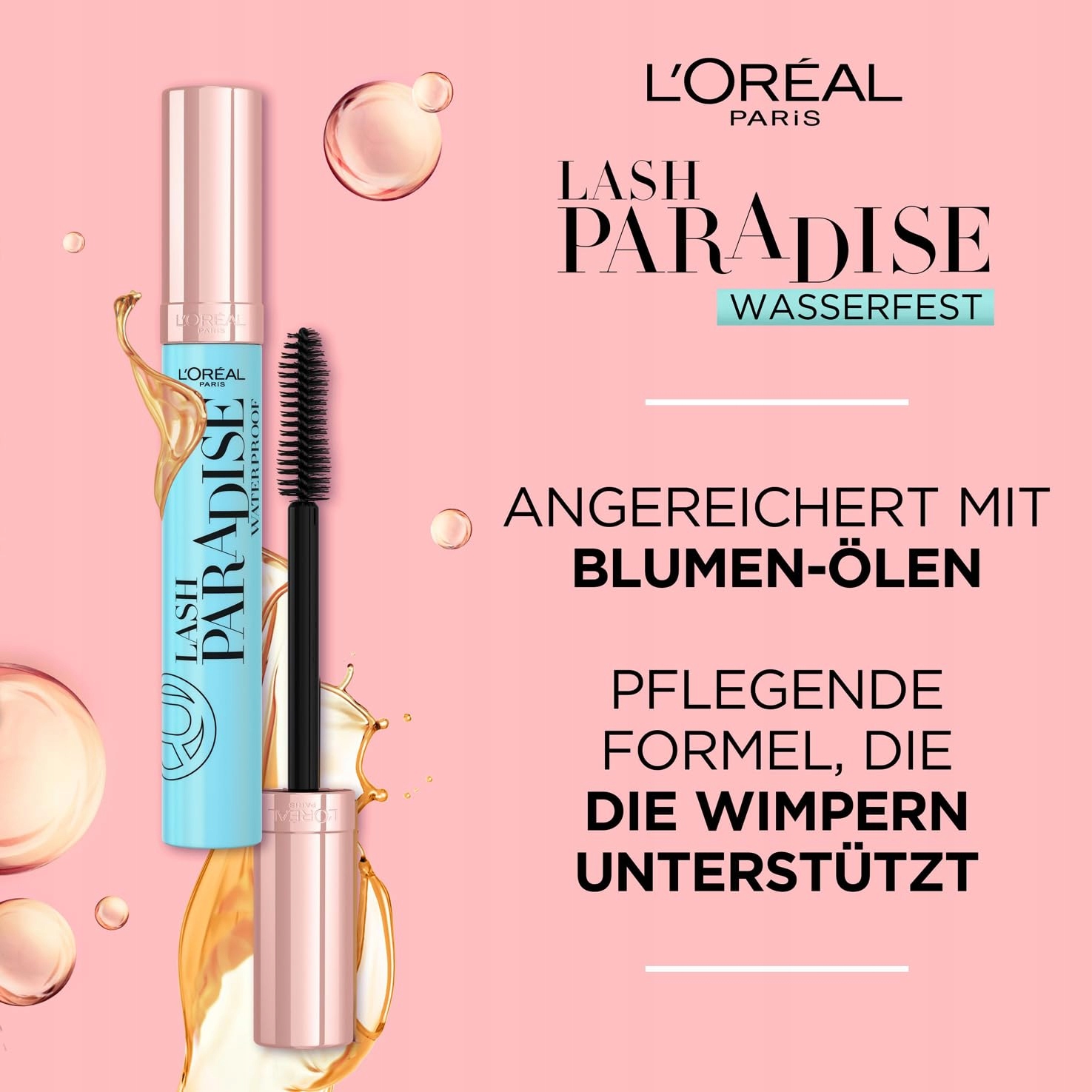 L'ORÉAL PARIS Wodoodporna Maskara Dla Wrażliwych Oczu Czarna Długie Rzęsy — miniatura 4