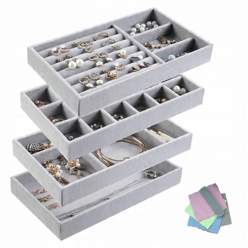 

4pcs dla kobiet, Szary Organizer