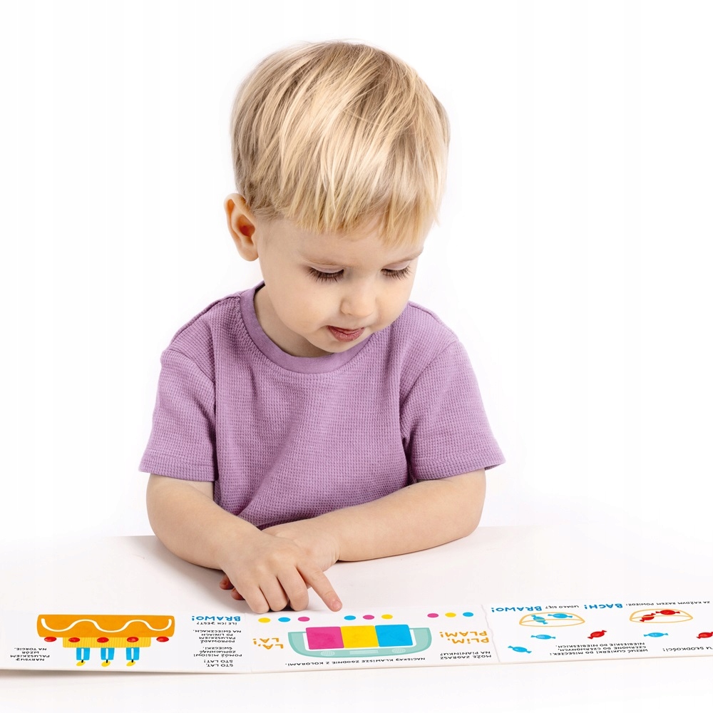 Książeczka Dla Dziecka 2 Lata PALUSZKOWE ZABAWY Rok wydania 2023