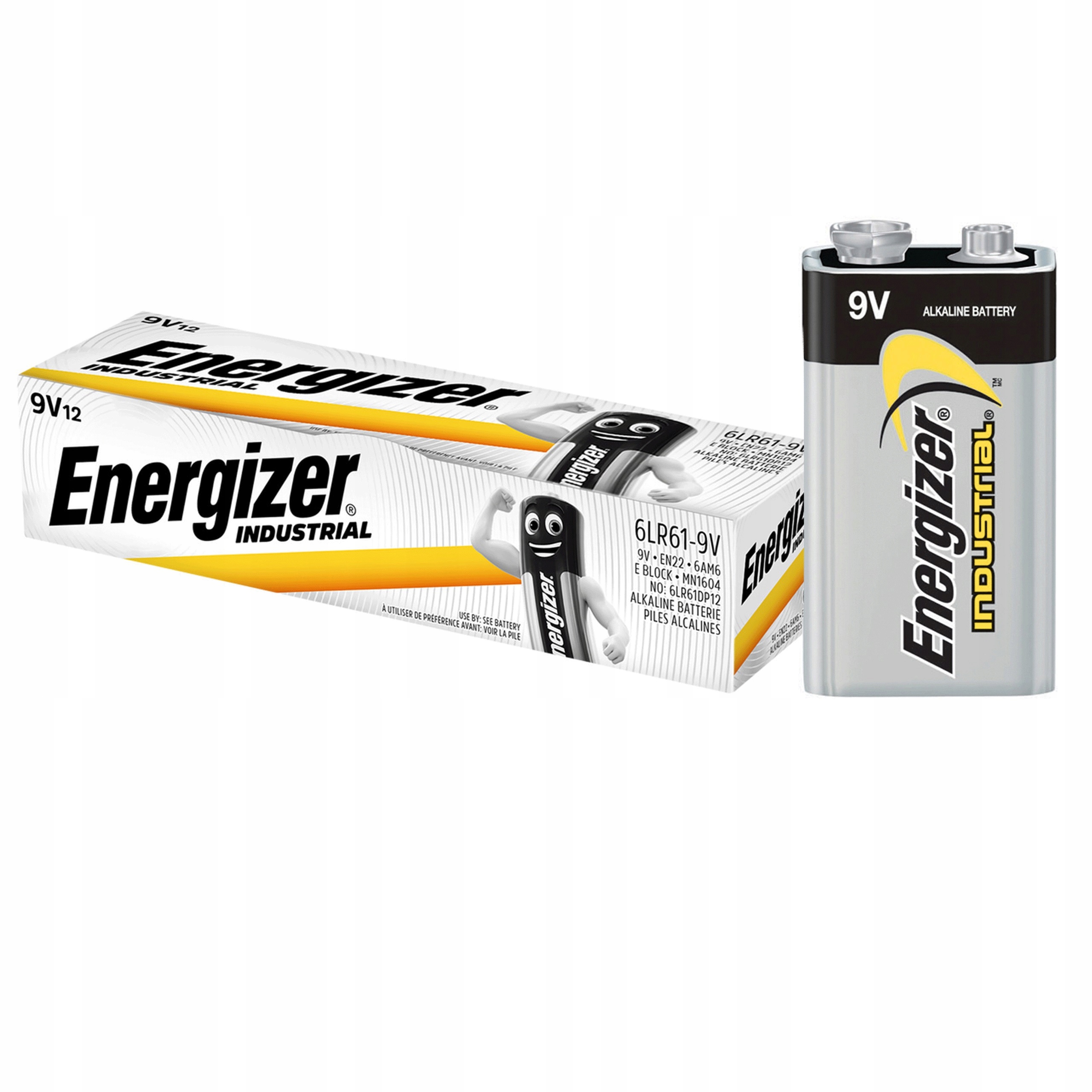 

Energizer Industrial Bateria alkaliczna 6LR61 9V