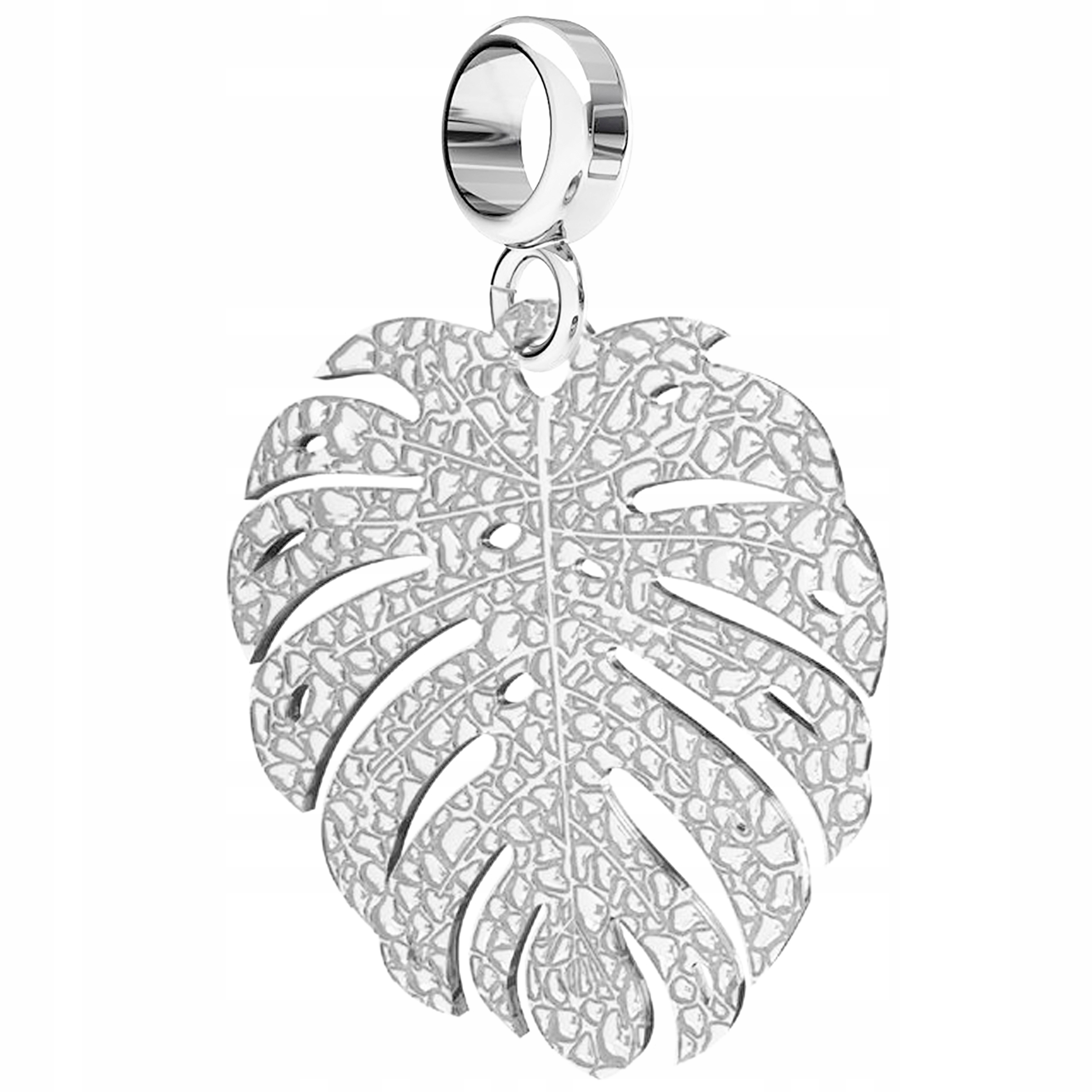 

Charms wiszący Liść Monstera srebro 925