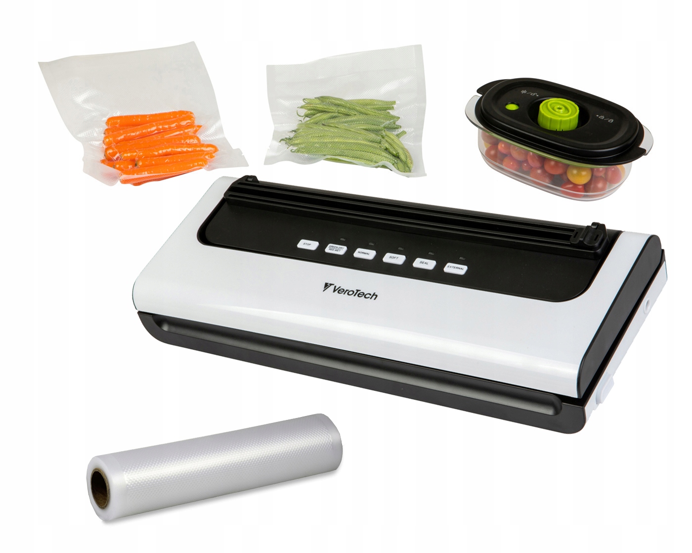 Vakuová svářečka potravin, fólie součástí balení