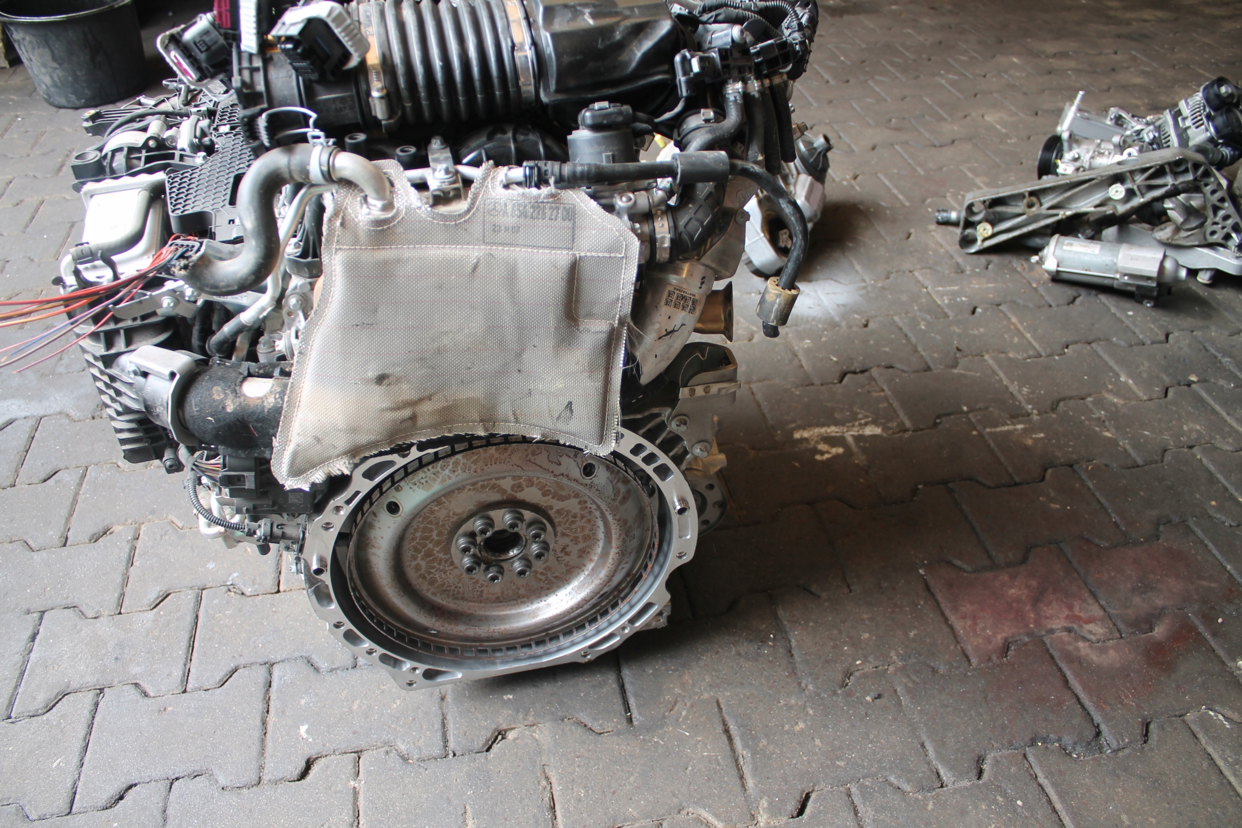 engine complete MERCEDES GLE 654820 10TYS KM 4X4 1 TURBO