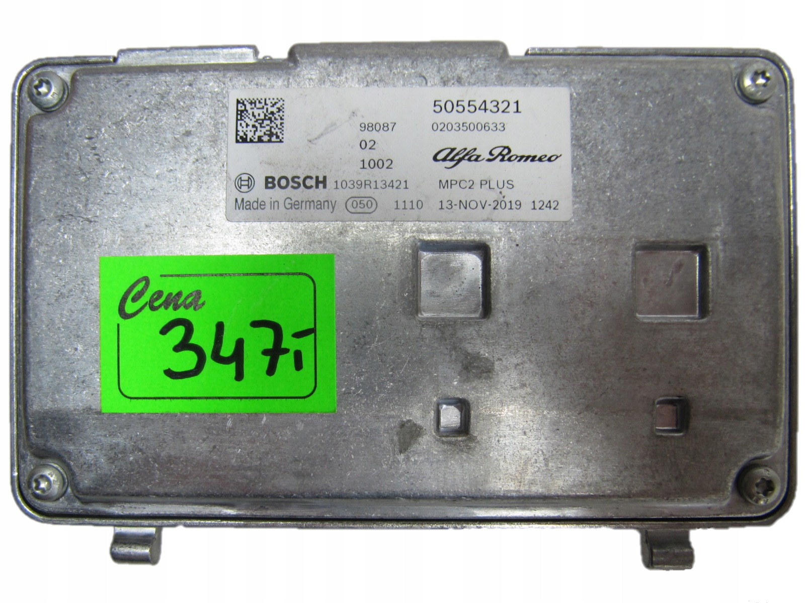 50554321 - ALFA STELVIO КАМЕРА ЛОБОВОГО СТЕКЛА 0203500633