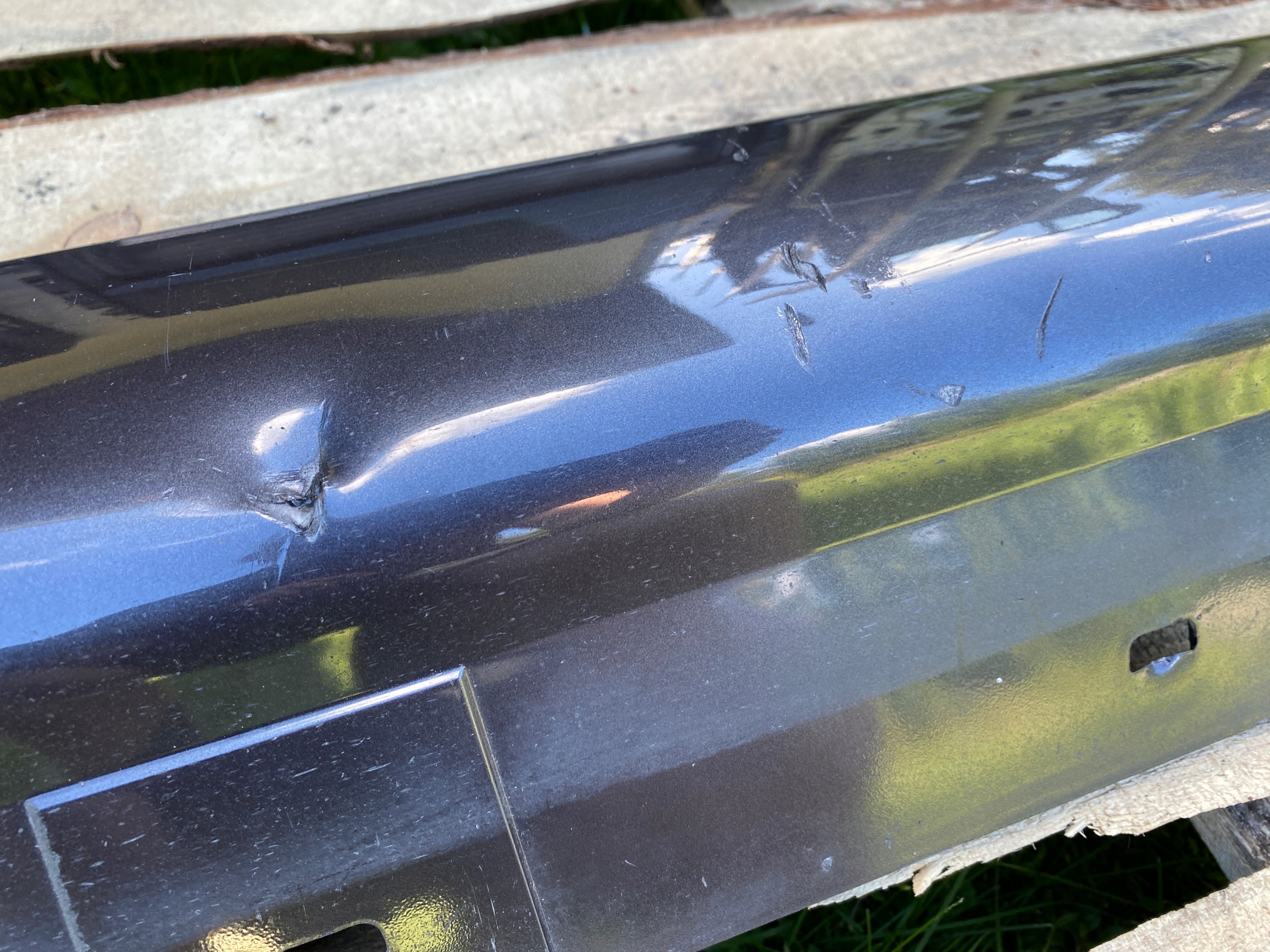 moulding threshold left BMW 3 E90 E91 SPARKLING GRAPPHITE M PAKIET