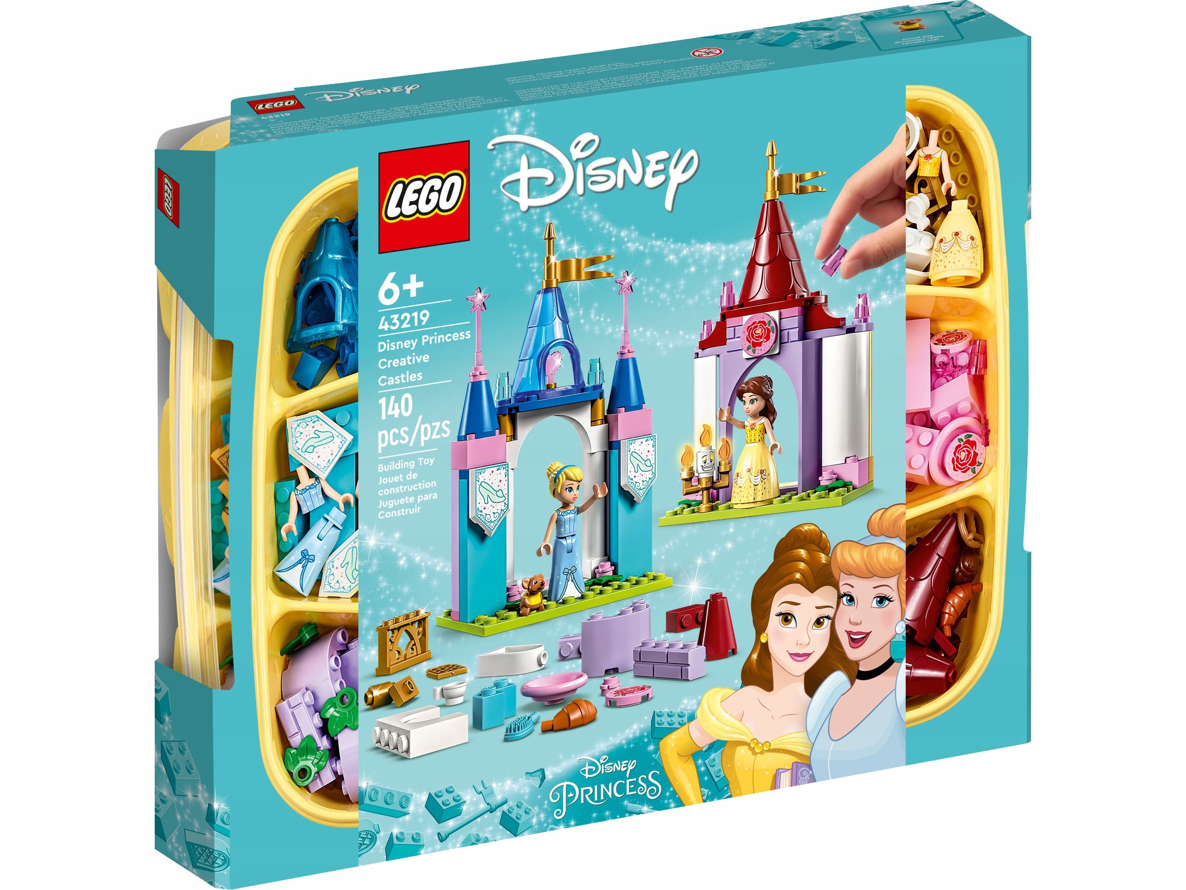 Lego 43219 Disney Kreativní Hrady Princezen Disney