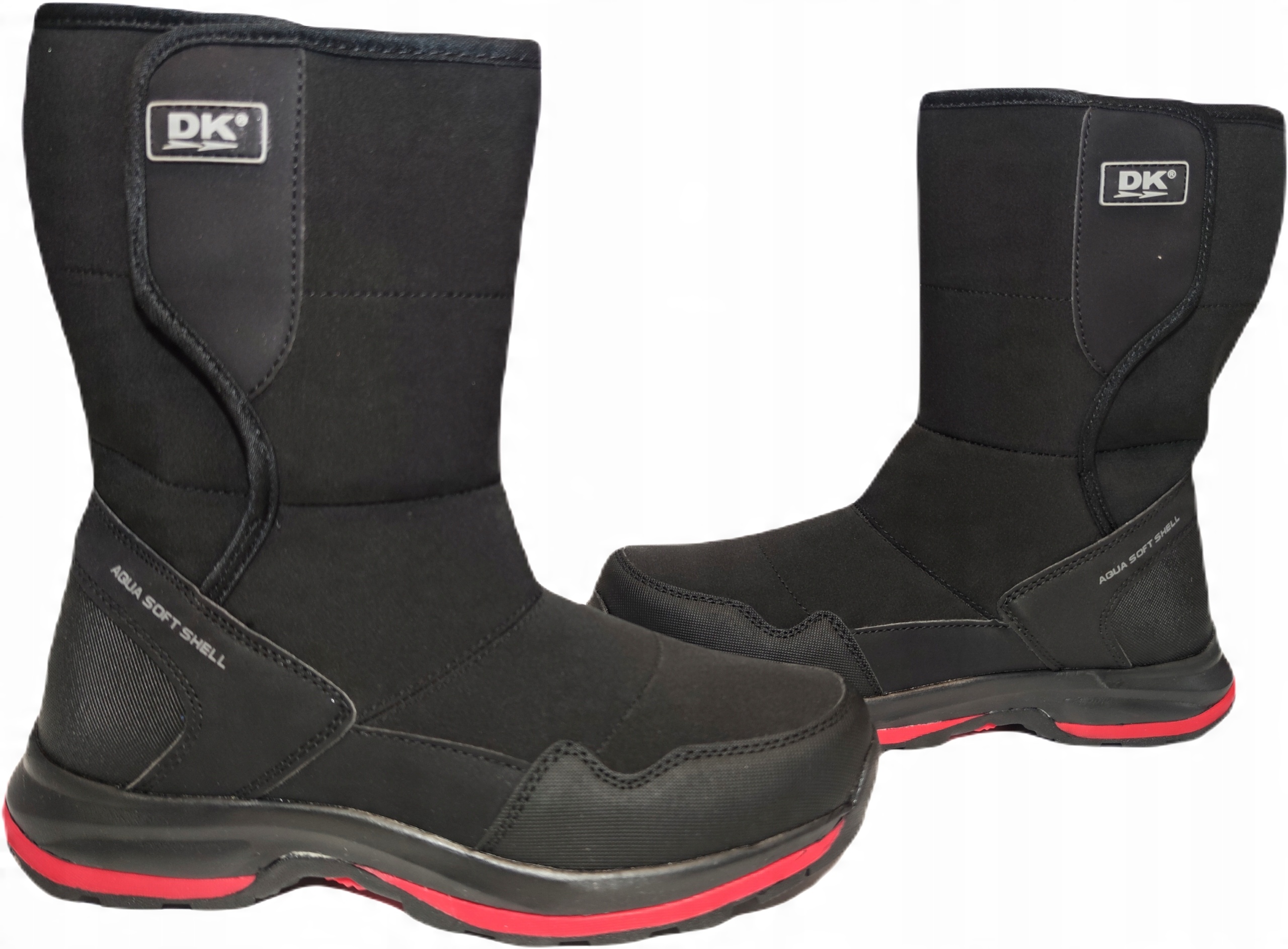 

Śniegowce na rzep Softshell Dk 2182 czarne r39