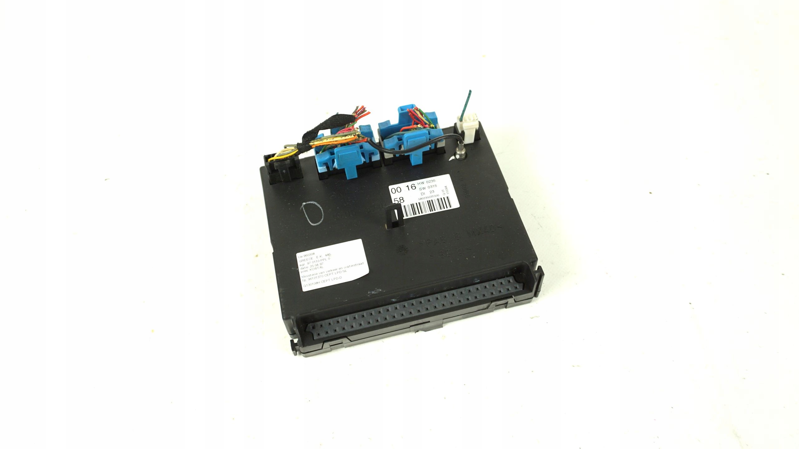 boîte unité de commande électronique uce unité commande confort SAM MERCEDES ML W163 163 1635450016