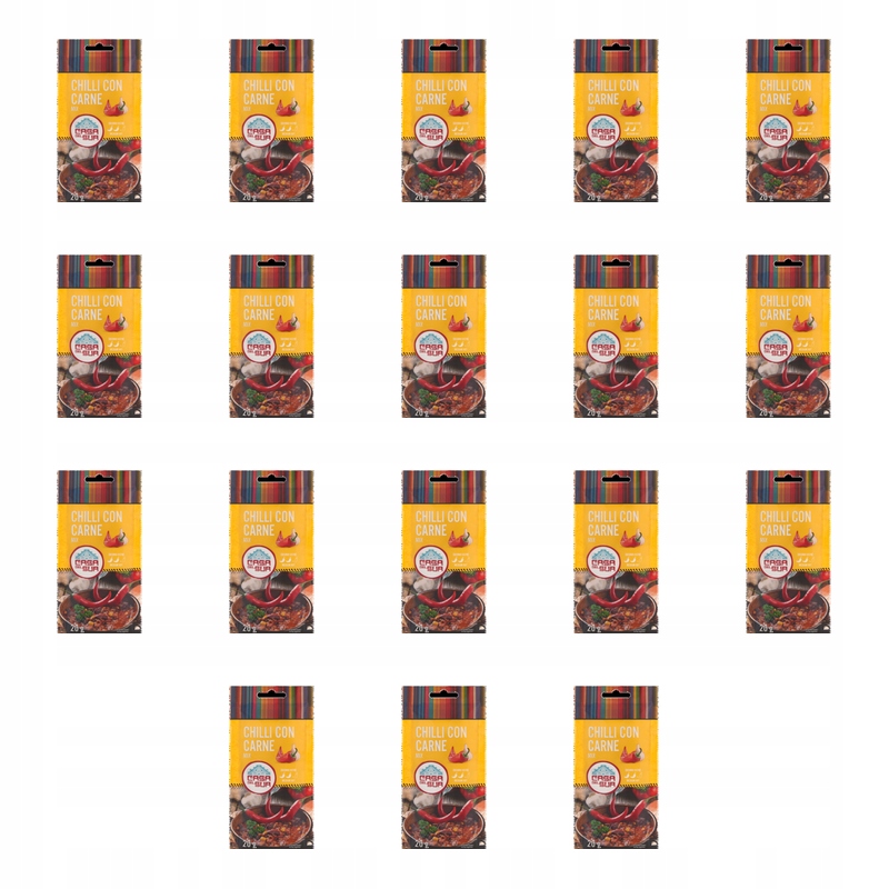 Casa del Sur koření chilli con carne 20g X18