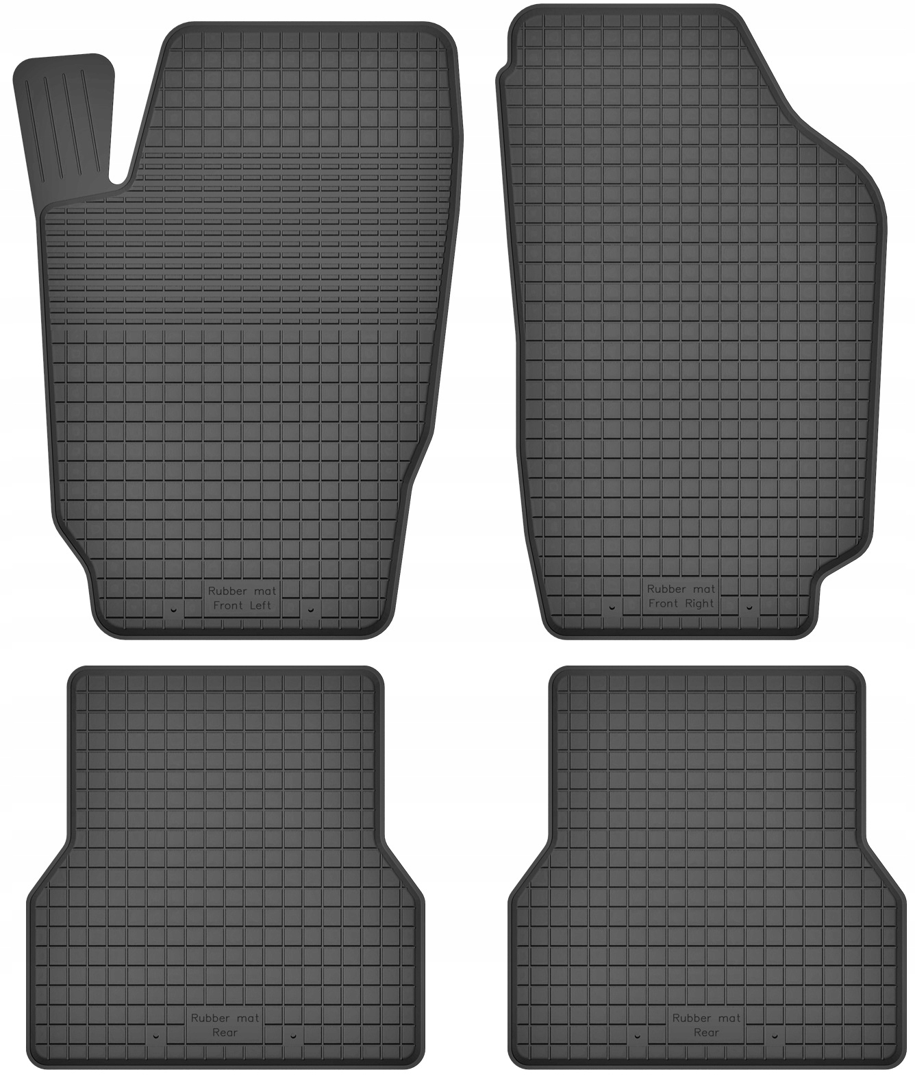 

Dywaniki gumowe wycieraczki do Saab 9-5 I 97-09