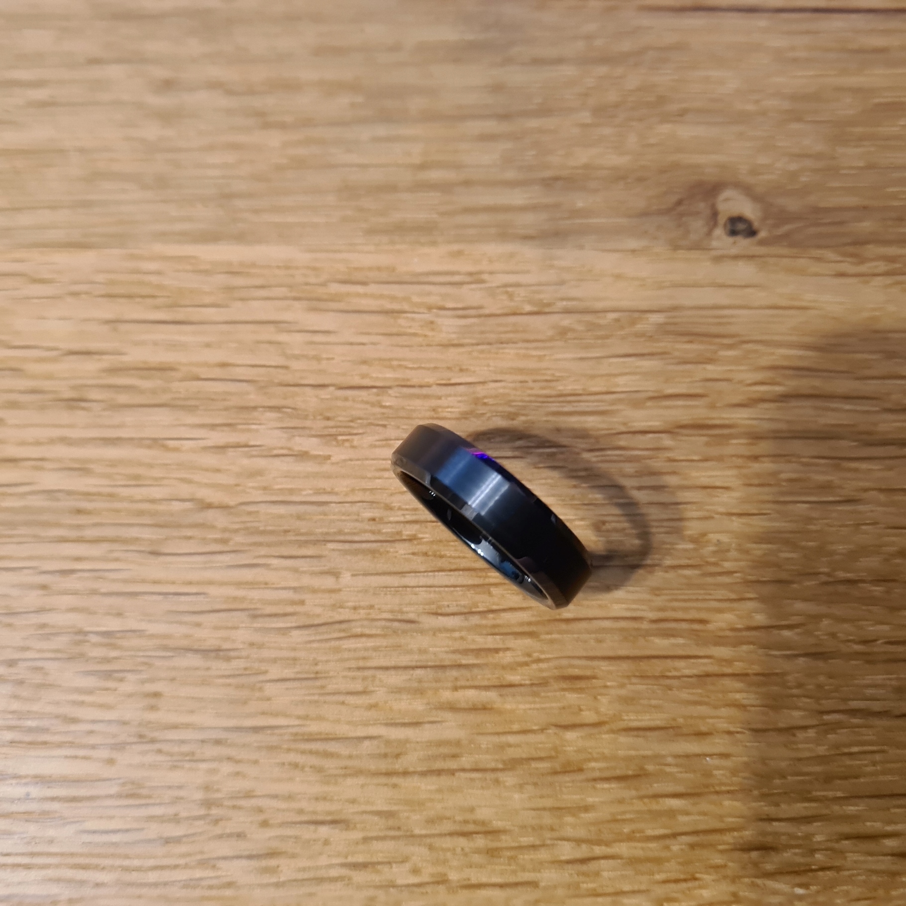 CZARNA GRAFITOWA CERAMICZNA OBRĄCZKA SYGNET PIERŚCIEŃ PIERŚCIONEK MAT R22 Cechy nie zawiera niklu