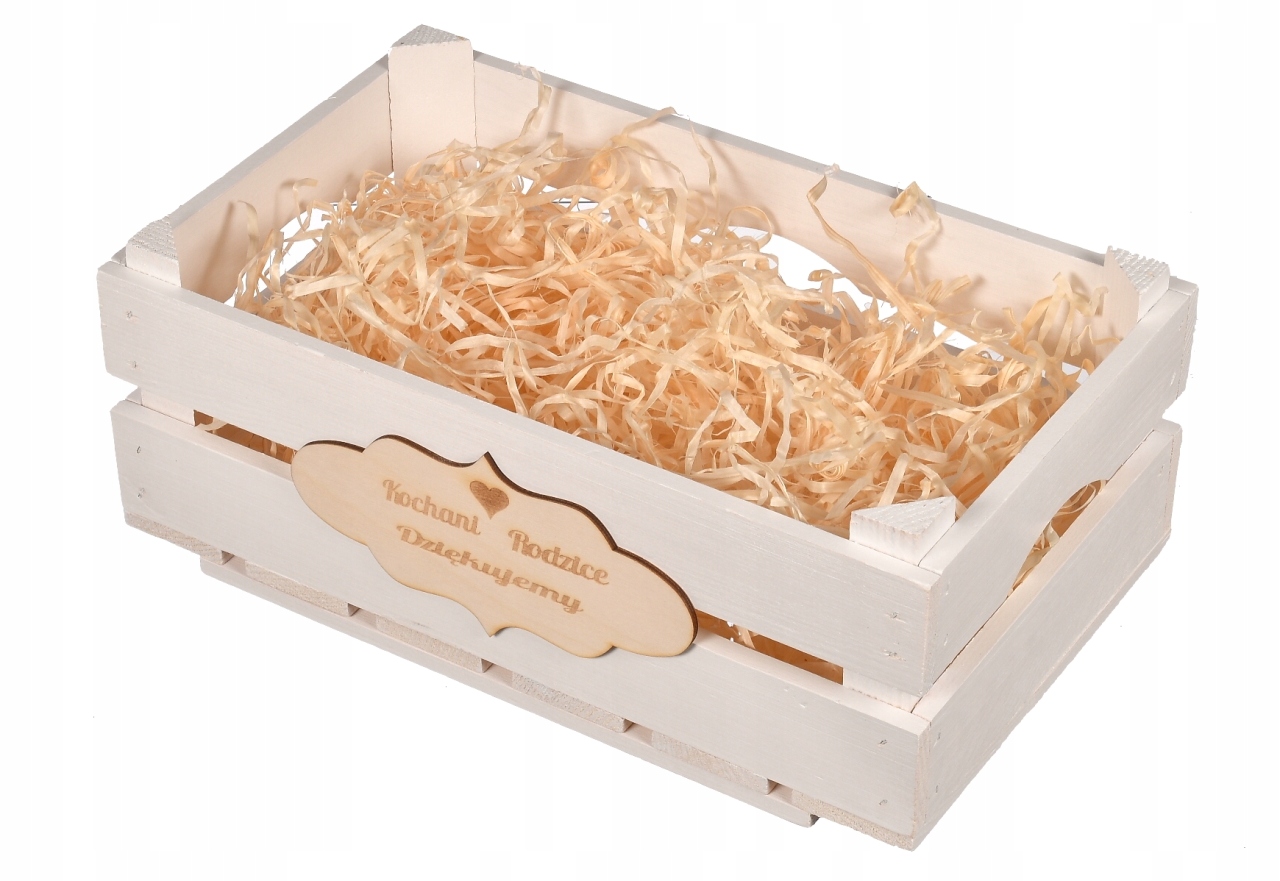 

Skrzynka Drewniana Podziękowania Dla Rodziców Ślub