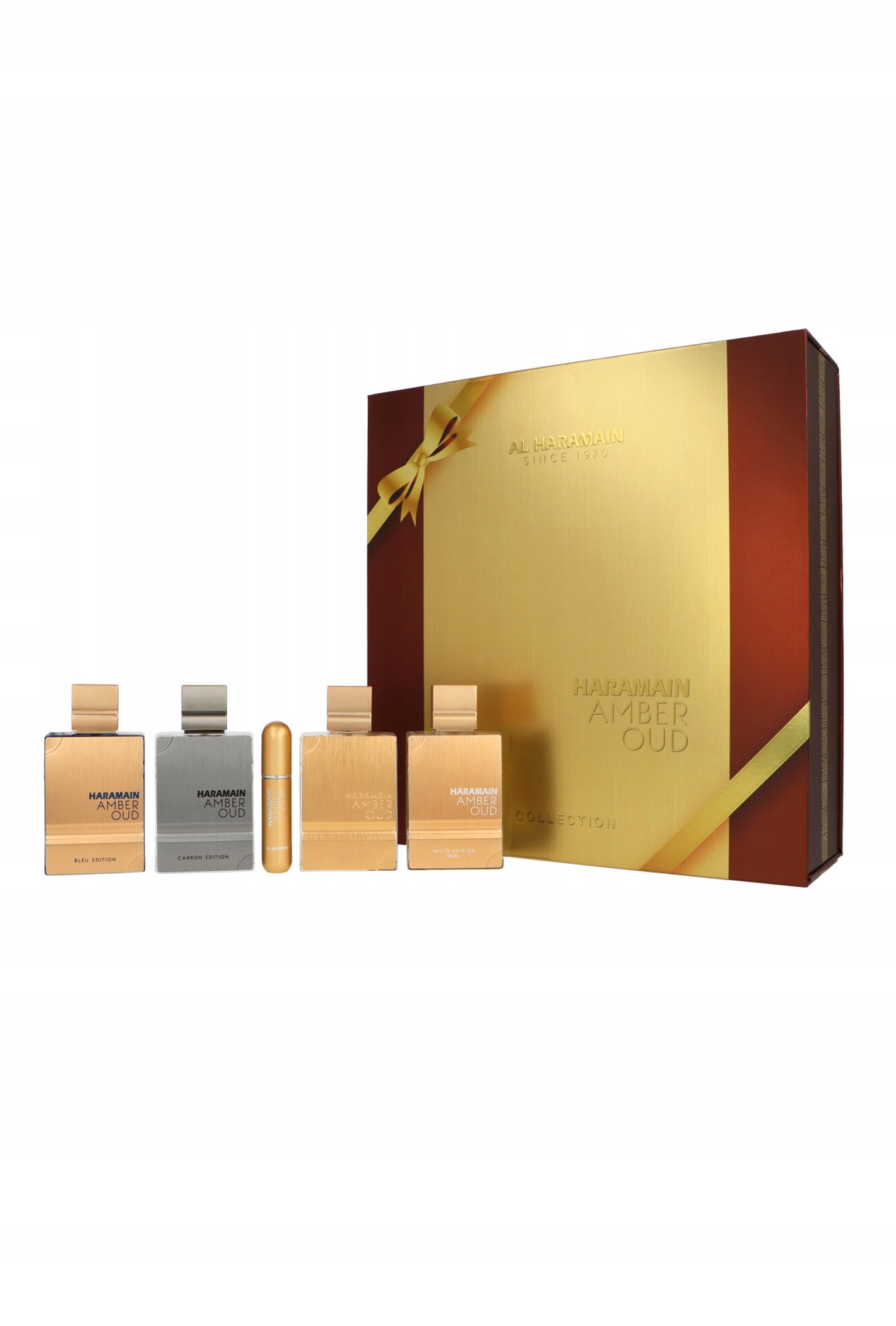 Al Haramain 4x60 ml Parfém Amber Oud Dárková Sada Unisex vůní