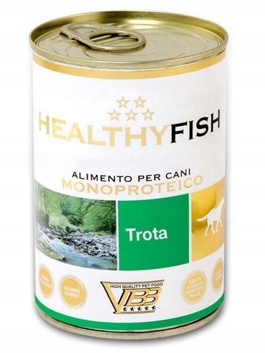 5 x Healthy Meat Pes Mono Pstruh konzerva 400 g