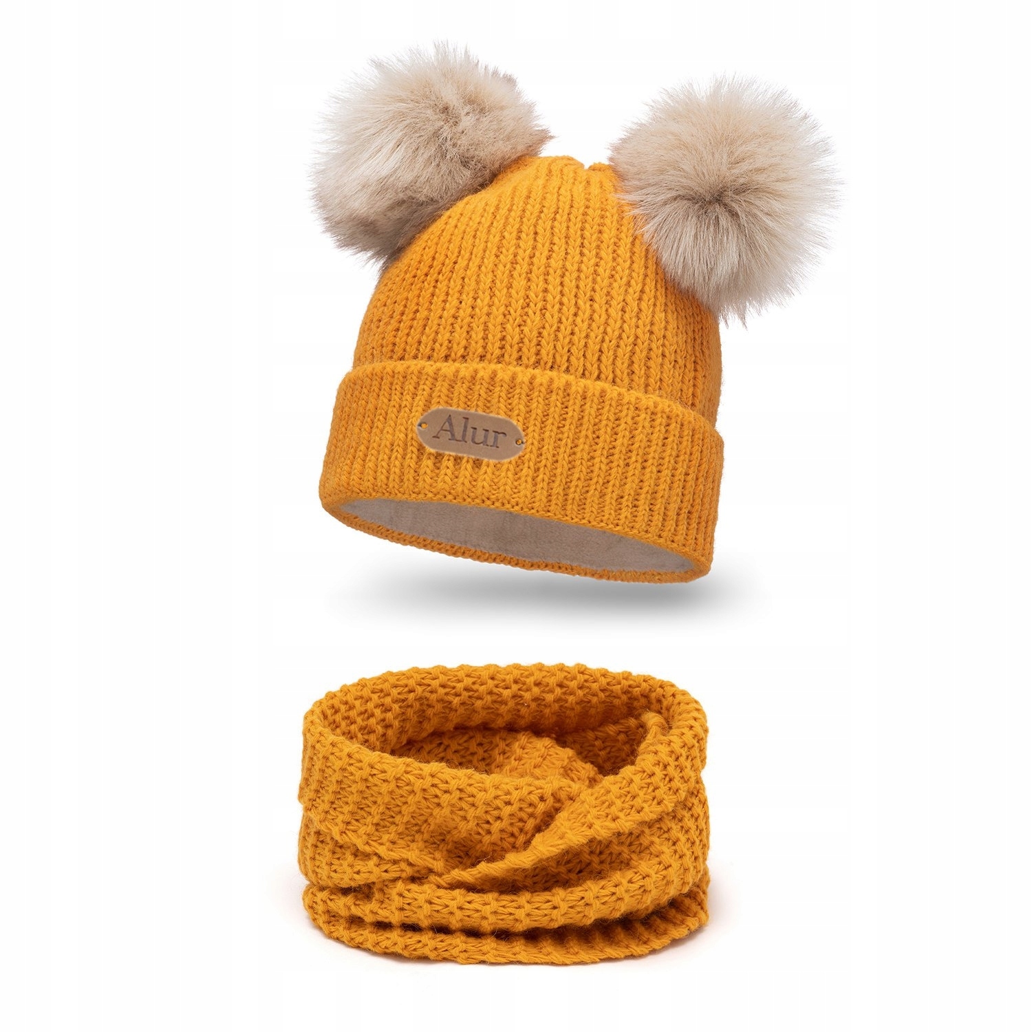 

Ciepły Dziecięcy komplet Czapka komin 3-15 Lat