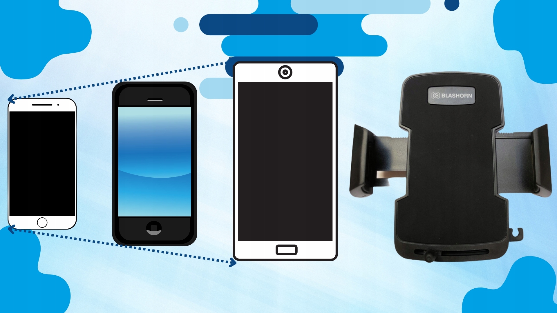 UCHWYT DO TELEFONU SAMOCHODU SAMOCHODOWY NA KRATKĘ IDEALNY PREZENT DLA MĘŻA Marka Inna