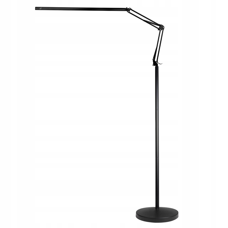 Led ošetřovací lampa All4light lashes line 2 černá se stativem
