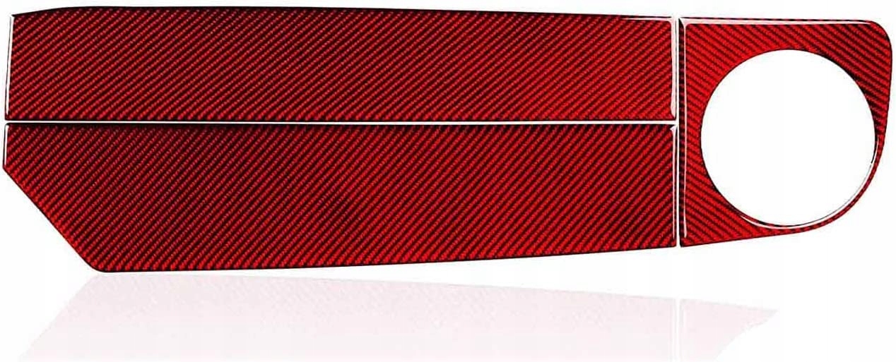 Декоративная наклейка для салона автомобиля с красным