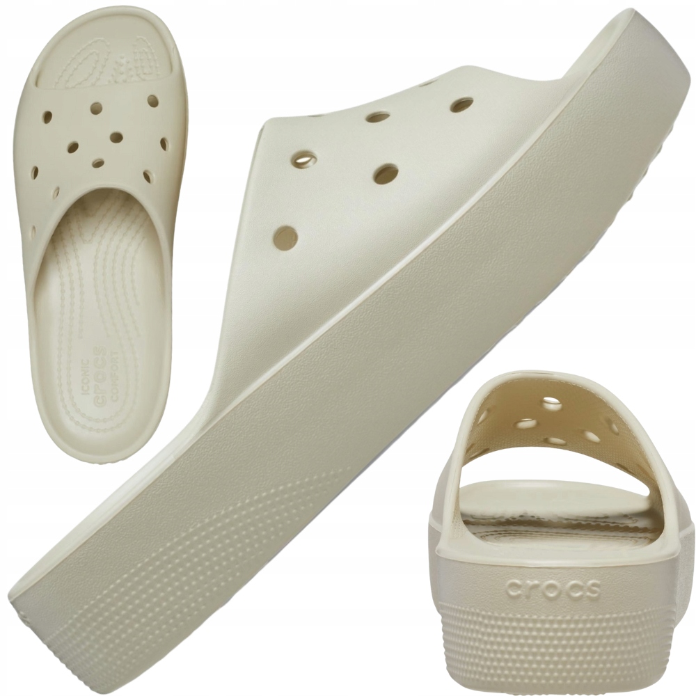 Crocs Dámské Nazouváky Na Platformě Pěnové Boty Classic Slide vel. 39-40