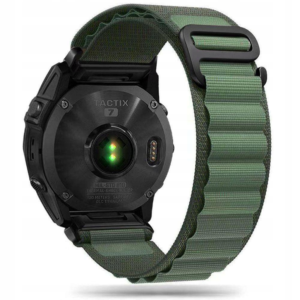 Pasek Tech-protect Nylon Pro Garmin Fenix 5 6 6 Pro 7 Zielony