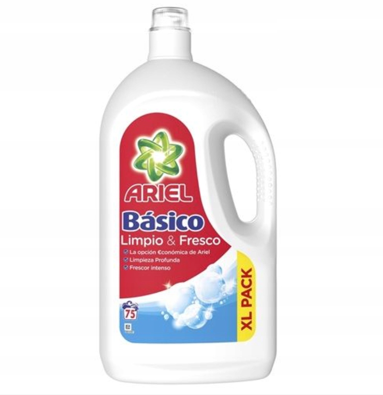 Levně Ariel Basico Limpio & Fresco gel na praní 75P 3,375L