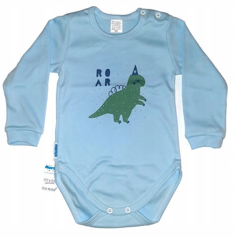 BODY DŁUGI RĘKAW! Śliczne nadruki! Rozm. 92 Płeć Chłopcy Dziewczynki