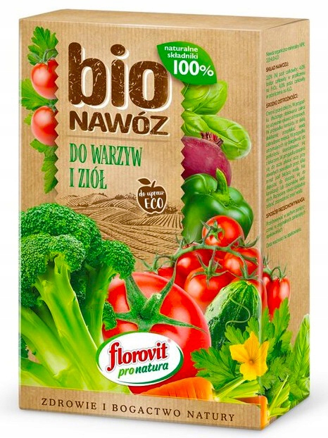 

Florovit Bio Nawóz Do Warzyw I Ziół 0,7KG 1,1L