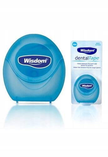 

Wisdom taśma dentystyczna 50m woskowana