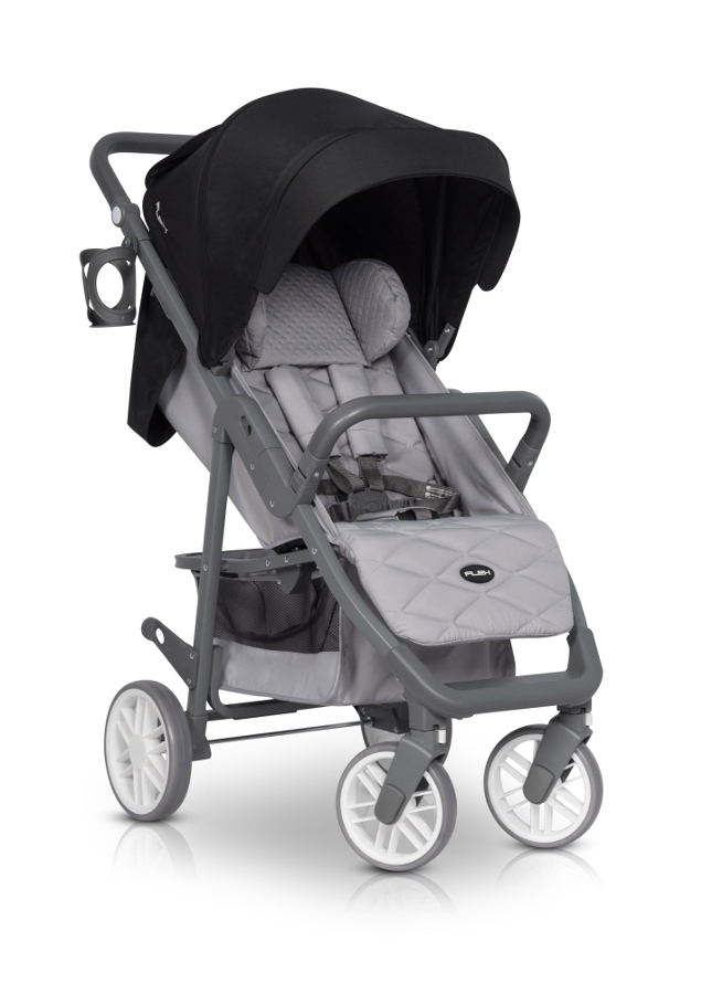 EURO-CART Wózek dziecięcy FLEX Antracytowy Marka Euro-Cart