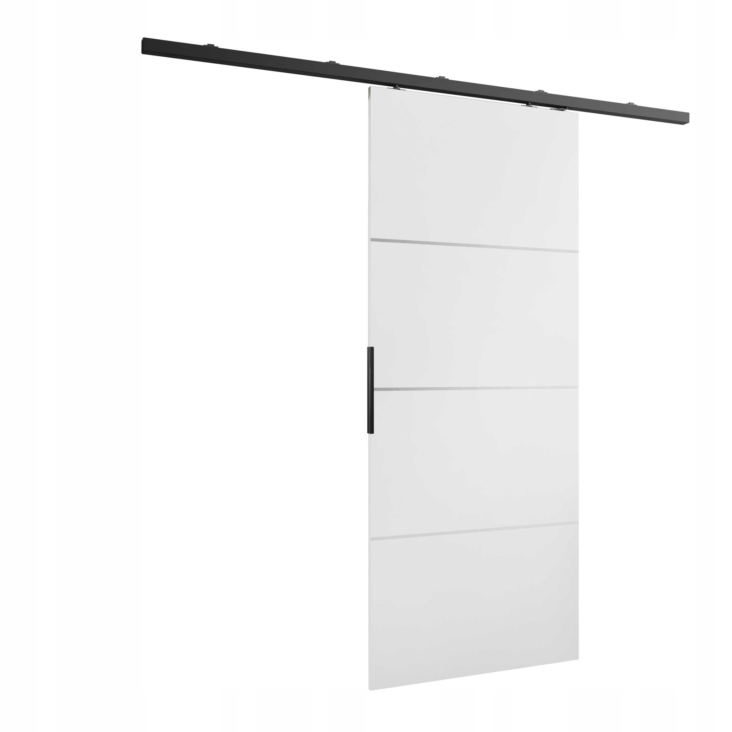 Posuvné nástěnné dveře HS-45 Multi Plus 90 bílá