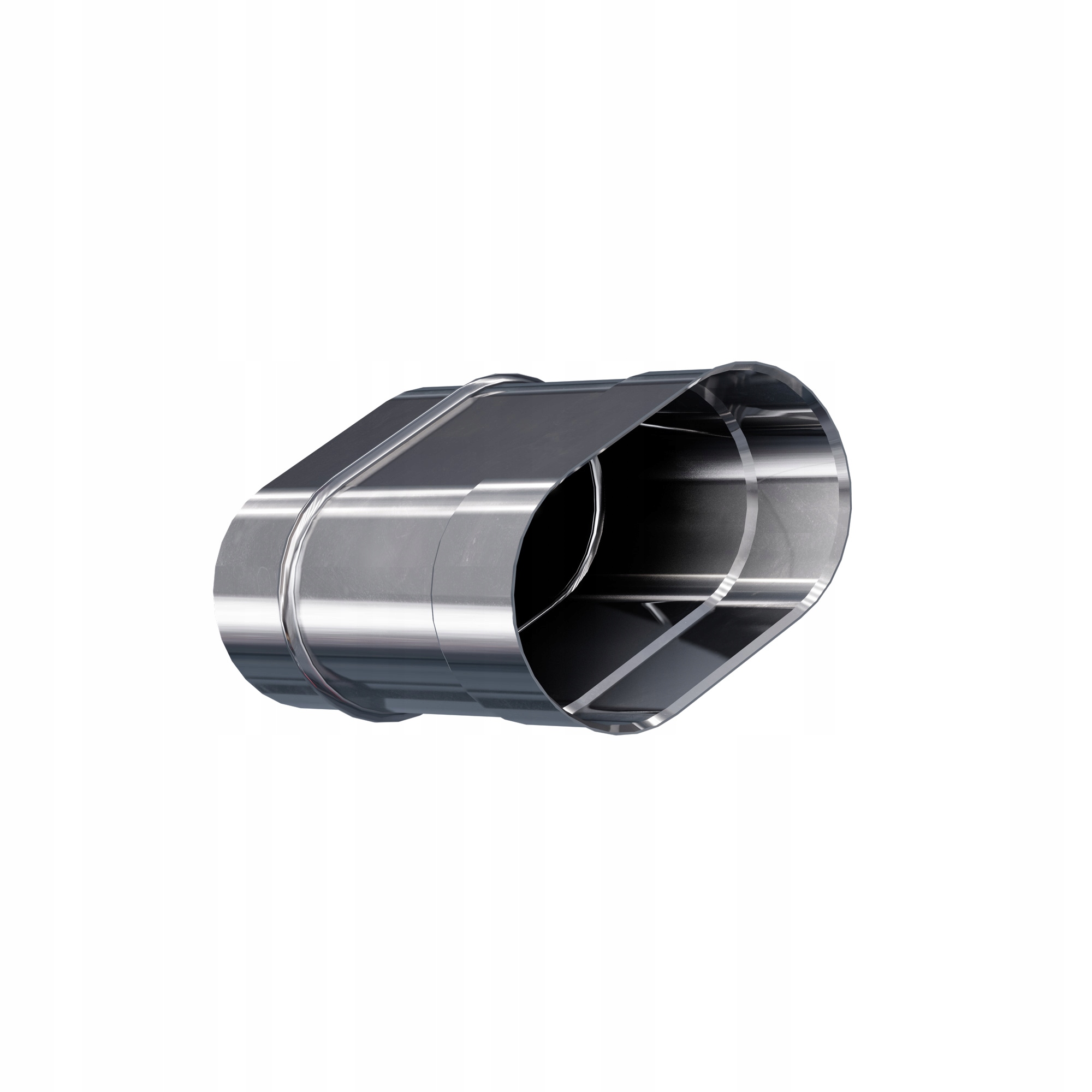 Ko Trubka komínová trubka oválná 130 x 200 mm gr 0,8 mm 0,25 m komínová vložka