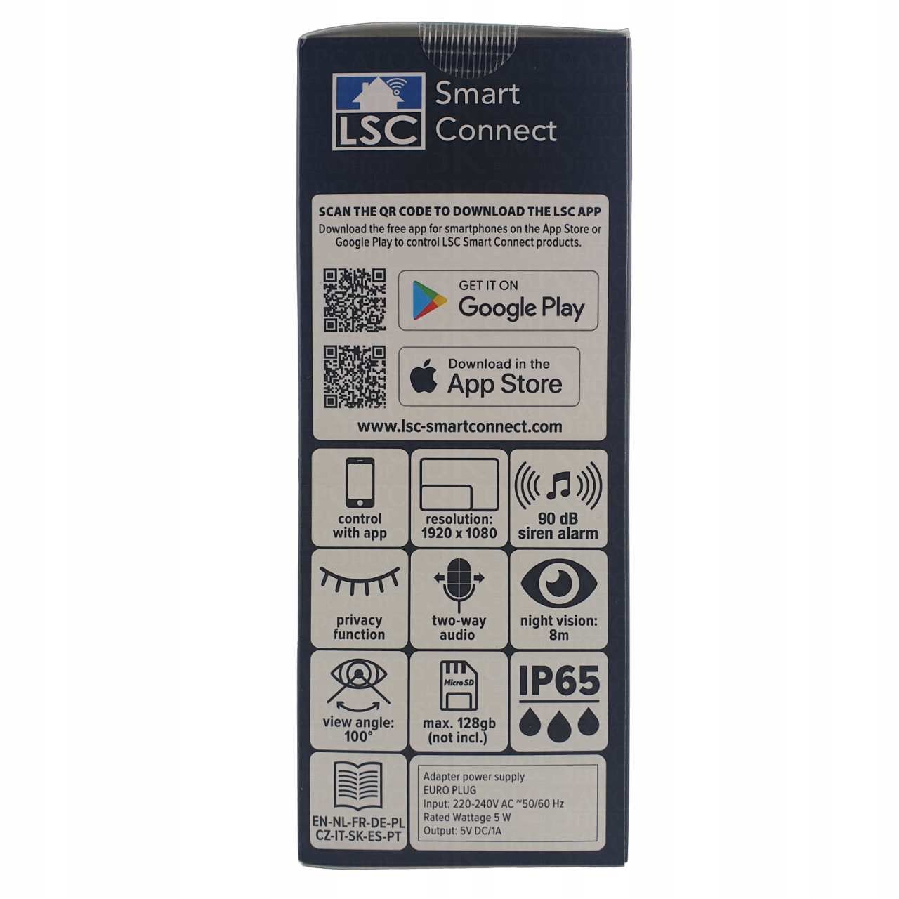 Kamera AHD LSC Smart Connect Rozdzielczość 0 Mpx